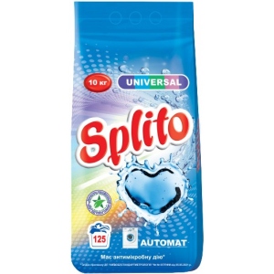 Пральний порошок Splito Universal автомат 10 кг (4820049382556)