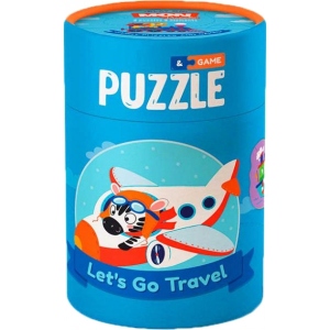 Пазли картонні (до 2 років) Mon Puzzle игра "Путешествуем" (200106)