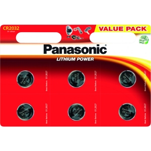 Батарейка тип CR2032 Panasonic CR 2032 BLI 6 LITHIUM