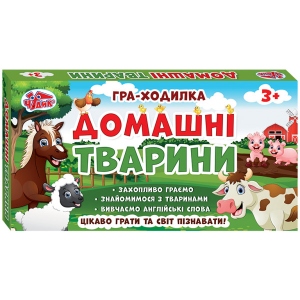 Настільна гра стратегічна (3-4 роки) Чудик Домашні тварини укр. (344342)