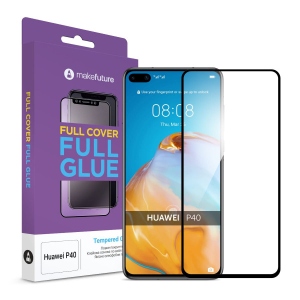 Захисне скло для смартфону MakeFuture Full Cover Full Glue Huawei P40 (MGF-HUP40)