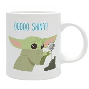 Чашка Mandalorian Mug Baby Yoda chibi 320 мл (3665361046356)