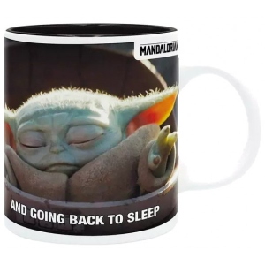 Чашка Mandalorian Baby Yoda meme 320 мл (3665361044536)