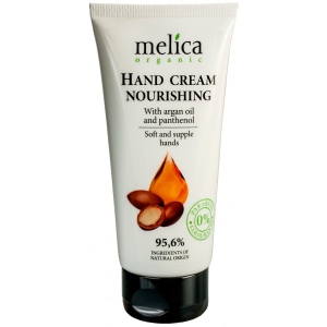 Крем для рук і нігтів Melica Organic Питательный с аргановым маслом и пантенолом 100 мл (4770416342181)