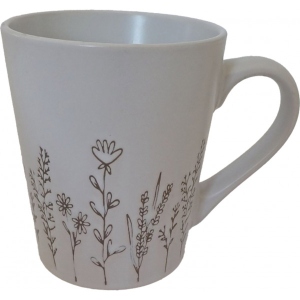 Чашка Milika Blossom WhGrey 350 мл (M0420-86E-038C-1440)