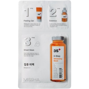 Маска для обличчя Missha 3-Step Whitening Mask (8806185787765)