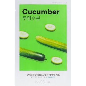 Маска для обличчя Missha Airy Fit Sheet Mask Cucumber 19 г (8809581454712)