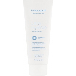 Лосьйон для зняття макіяжу Missha Super Aqua Ultra Hyalron Cleansing Cream 200 мл (8809643507233)
