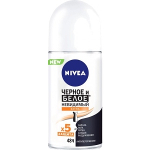 Дезодорант кульковий NIVEA антіперсп Чорне і біле Невидимий Extra 50мл