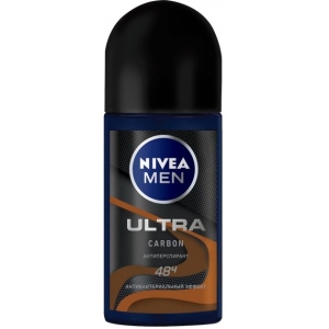 Дезодорант кульковий NIVEA антіперсп ULTRA CARBON 50мл