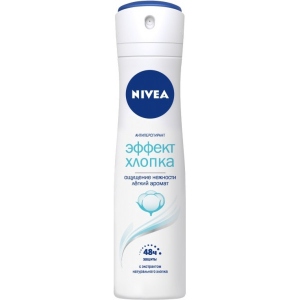 Дезодорант аерозольний NIVEA антіперсп Ефект бавовни 150мл