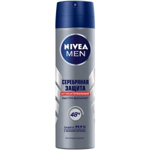 Дезодорант аерозольний NIVEA Серебряная защита 150мл