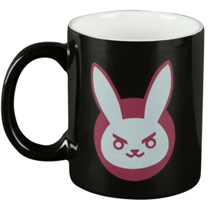 Чашка Overwatch D.VA Black/Pink (72061)