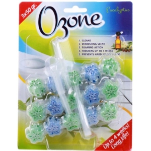 Туалетний блок Ozone Эвкалипт 3 шт. (4770416002047)