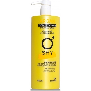 Бальзам для волосся O'Shy Argan Professional Відновлення структури пошкодженного волосся 1 л (4820195508725) офіційний сайт