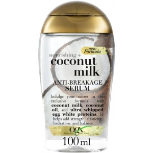 Сироватка для волосся OGX Coconut Milk Живильна проти ламкості з кокосовим молоком 118 мл (0022796970084)