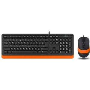 Клавіатура+миша A4tech F1010 (Orange)
