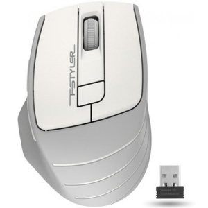 Миша бездротова A4tech FG30 (Grey/White)