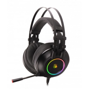 Гарнітура дротова ігрова A4tech G528C Bloody (Black)