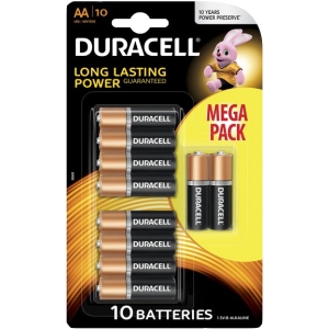 Батарейка тип AA Duracell MN1500 (LR06) уп. 1x10 шт. (5002508)