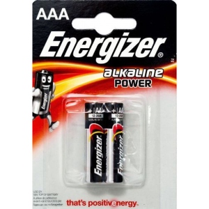 Батарейка тип AAA Energizer Energizer Power E92 BP2 2 шт. (7638900297317)