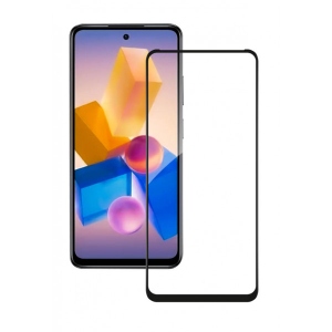 Захисне скло для смартфону ACCLAB Full Glue for Infinix Hot 40i Black Paper pack (1283126588921)