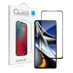 Захисне скло для смартфону ACCLAB Full Glue for Xiaomi Poco X4 Pro 5G Black (1283126535215)