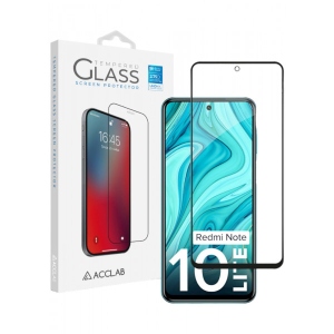 Захисне скло для смартфону ACCLAB Full Glue for Xiaomi Redmi Note 10 Lite Black (1283126517938)