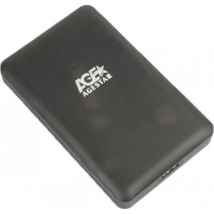 Зовнішній карман AgeStar SATA HDD 2.5'' USB 3.1 Black (31UBCP3)