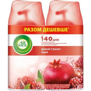 Освіжувач повітря аерозольний Air Wick Fmatik 250 мл Дикий гранат Індія 1+1(- 40% за другу од.)