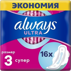 Прокладки гігієнічні Always Ultra Super з ароматом 16шт