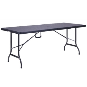 Садовий стіл AMF Форд RZK-180 180/90x75x74 пластик Rattan Black