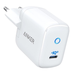 Мережевий зарядний пристрій Anker PowerPort III Mini 1 30W PowerIQ 3.0 White (A2615L21)