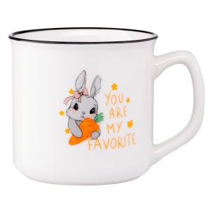 Чашка Ardesto Cute Rabbit 320 мл (AR3460)