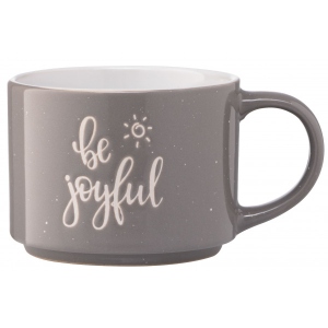 Чашка Ardesto Be Joyful 330 мл 
Gray (AR3472GR)