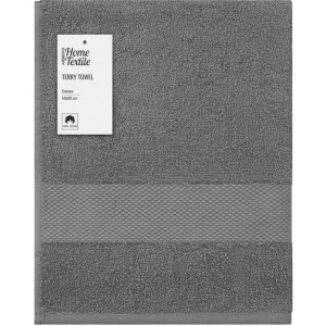 Рушник для обличчя Ardesto махровий Essence сірий темний 50х90 см (ART2250DG)