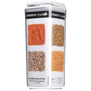 Ємність для сипучих Ardesto Fresh White 1.7л (AR1317WP)