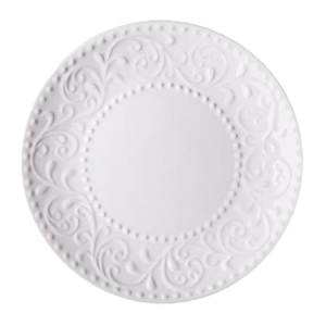 Тарілка обідня Ardesto Olbia 26 см White (AR2926WC)