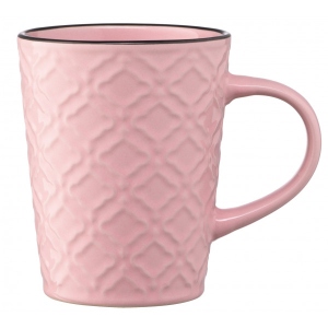 Чашка Ardesto Relief 320 мл Pink (AR3474P)