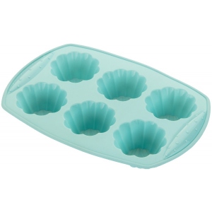 Уцінка - Форма для приготування Ardesto Tasty Baking на 6 шт. 30x214 см Blue (AR2318T) #