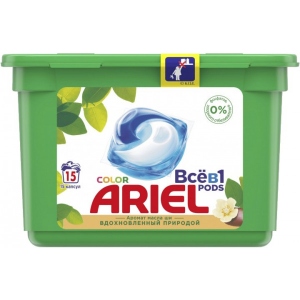 Капсули для прання Ariel Pods Все-в-1 Масло Ши 15 шт