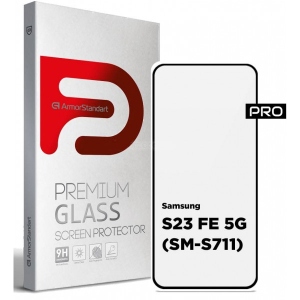 Захисне скло для смартфону Armorstandart Pro for Samsung S23FE 5G Black (ARM69576)