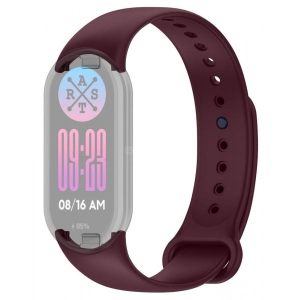 Ремінець для фітнес-браслету Armorstandart for Xiaomi Mi Band 8 Marsala (ARM69910)