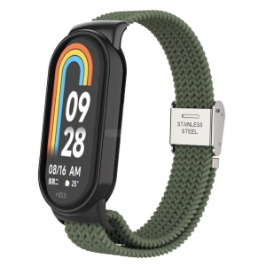 Ремінець для фітнес-браслету Armorstandart Braided Solo Loop for Xiaomi Mi Band 8 Khaki (ARM69929)