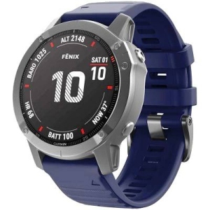Ремінець для смарт-годинника Armorstandart Silicone 26mm for Garmin Fenix 5x/6x Dark Blue (ARM60804)