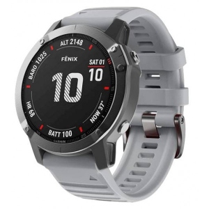 Ремінець для смарт-годинника Armorstandart Silicone 26mm for Garmin Fenix 5x/6x Grey (ARM60805)