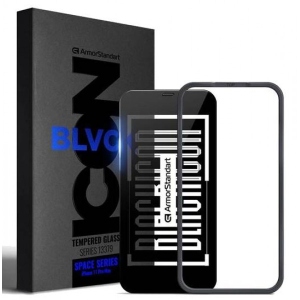Захисне скло для смартфону Armorstandart Space Black Icon for Apple iPhone 11 Pro Max / XS Max + Аплікатор (ARM63247)