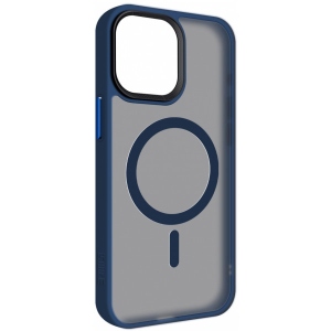 Чохол для смартфону Armorstandart Uniq Magsafe for Apple iPhone 15 Pro Dark Blue (ARM75300)