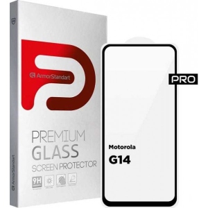 Захисне скло для смартфону Armorstandart Pro for Motorola G14 Black (ARM70465)