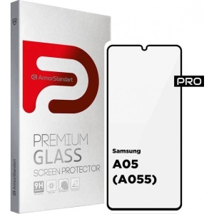 Захисне скло для смартфону Armorstandart Pro for Samsung A05 (A055) Black (ARM73266)